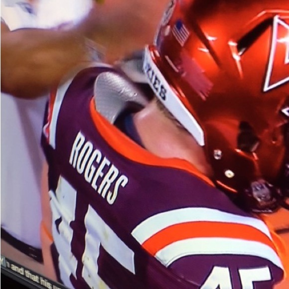 Kerr Collar Football Neck Protection (size Large) - Picture 5 of 5